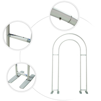 Supports de toile de fond en aluminium de haute qualité pour la décoration de mariage et de fête