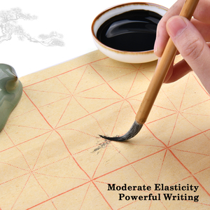 Pinceaux de calligraphie chinoise les plus populaires, manche en bambou, petite, moyenne et grande taille, pinceau à aquarelle japonais - Product Image 6