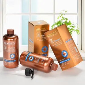 OEM personalizzabile brasile uomini e donne di riparazione dell'umidità collagene capelli Shampoo balsamo Set, sicuro per il colore dei capelli trattati