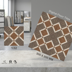 Vistaar Marque Kajaria Pas Cher Prix Glacé 30x30 Salle de Bain Céramique Numérique 12x12 Carreaux de Porcelaine de Sol 300x300mm pour Cuisine Jardin - Product Image 6