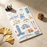 Impression personnalisée de livres d'hôtel à Chengdu, papier coton 600 g/m², impression offset, reliure parfaite, couverture souple, plastification, estampage à chaud or