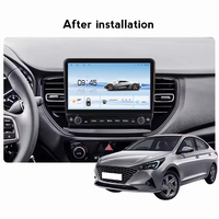 Radio Mobil Android Car Play untuk Hyundai Solaris 2 2020-2021 Head Unit 10 INCI GPS Navigasi DSP Multimedia