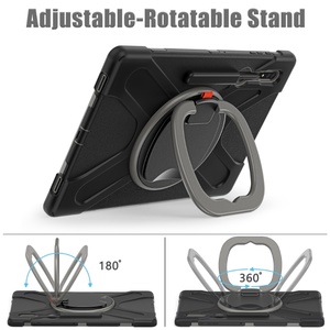 Accessori per Tablet custodia in Silicone robusto per Samsung <span class=keywords><strong>Galaxy</strong></span> <span class=keywords><strong>Tab</strong></span> <span class=keywords><strong>S8</strong></span> custodia Ultra custodia posteriore da 14.6 pollici - Product Image 4