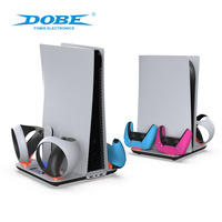 DOBE Factory Direct Supply Station de charge Ventilateur de refroidissement Support vertical pour PS5 Slim Controller PS VR Game Console Accessoires