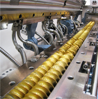 Machine d'extrusion à double vis XINDA pour granulés de plastique en PVC automatique avec barillet à clapet