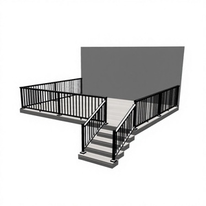 Design de balustrade extérieure DIY de haute qualité pour garde-corps de balcon et rampes de pont avec protection UV - Product Image 2