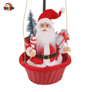 ซานตาคลอสในบอลลูนลมร้อน จี้ซานตาคลอส ของตกแต่งคริสต์มาส ของประดับตกแต่งคริสต์มาส ร่มชูชีพซานตาคลอส บอลลูนซานตาคลอส - Product Image 5