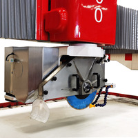 Máquina de Corte y Fresado CNC de 5 Ejes HUALONG con Software Italiano para Mármol, Granito, Encimeras, Fregaderos y Azulejos