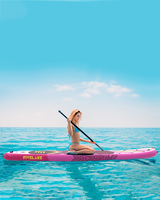 Nouveauté 2025 YASKA FIVE-01 Planche de paddle gonflable personnalisée en matériau Drop Stitch avec une seule aileron, design portable, unisexe