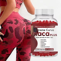 Fabricant Maca Plus Gummy pour l'augmentation et le raffermissement des fesses, des cuisses et des hanches, favorisant des courbes BBL, bonbons gélifiés