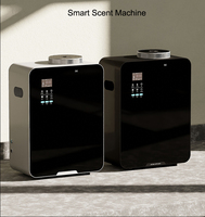 Montage mural 1000ML grande machine de diffuseur d'huile essentielle sans eau HVAC parfum application mobile alimentation électrique pour usage domestique hôtel