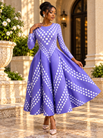 Robe plissée Miyaki de haute qualité, élégante, mi-longue, grande taille, pour soirée ou décontractée, vente en gros, vêtements pour femmes