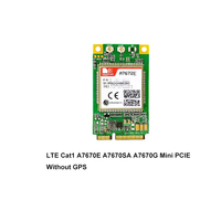 Module Mini PCIe 4G LTE Cat1 SIMCom BK-A7672E BK-A7672SA BK-A7672G BK-A7672G-DS avec UART USB et emplacement pour carte SIM/GNSS en option pour E/SA
