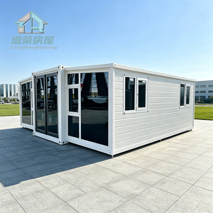 Unité en acier massif transformée en bureau conteneurisé et <span class=keywords><strong>maison</strong></span> transportable, adaptée à une utilisation comme bureau de chantier dans un conteneur de 20 pieds. - Product Image 1