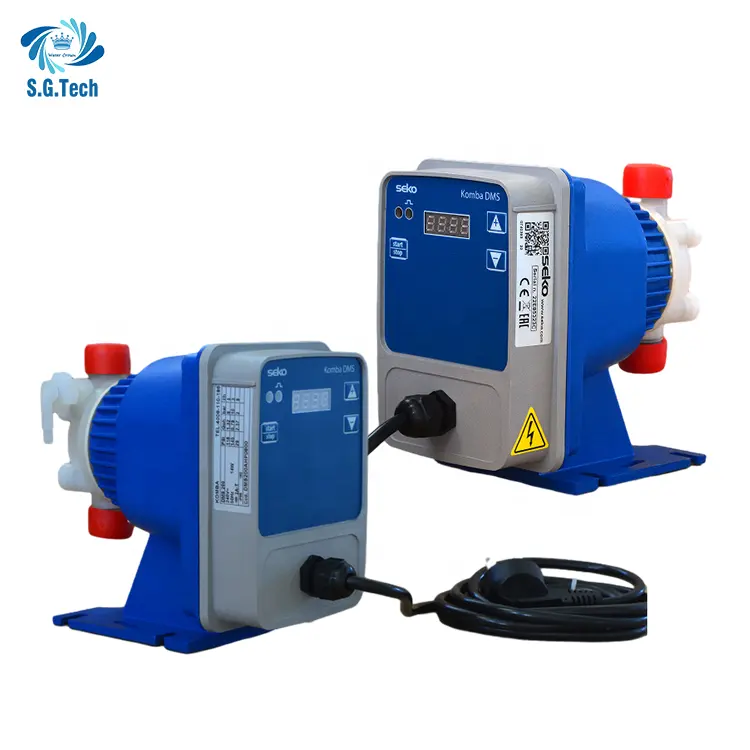 Automatische Solenoïde Doseerpomp Doseerpompen Chloor Ph Controller Chemische Waterdoseerpomp