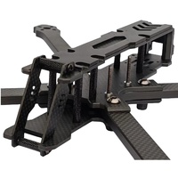 NEMESIS Dron UAV Profesional Tipo X de 8 Pulgadas para Montaje en Rack, Quadcopter Agrícola FPV de Largo Alcance con Carga de Hélices de 8-9 Pulgadas