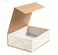 Scatola Regalo Magnetica di Lusso a Forma di Libro con Logo Personalizzato Stampato, Confezione in Carta Riciclabile Rigida con Chiusura Magnetica