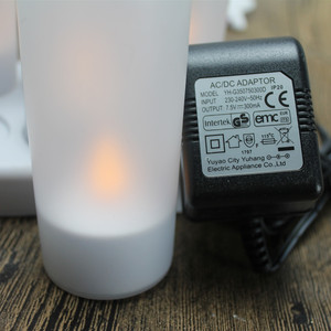 Set of 6 Flickering LED Rechargeable Tealight <strong>Candles</strong> /LED Chargeable <strong>Tea</strong> <strong>Candle</strong> for Wedding Decoration - Product Image 4