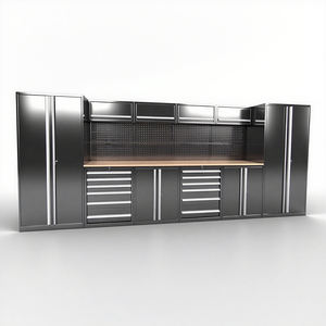 <span class=keywords><strong>Armoire</strong></span> de Garage Personnalisée, Combinaison d'Atelier, Meuble à Outils, Établi en Acier, Boîte à Outils, <span class=keywords><strong>Armoire</strong></span> de Rangement pour Garage - Product Image 6