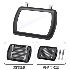 Miroir de courtoisie pour voiture Shunwei, best-seller transfrontalier, miroir de maquillage, miroir décoratif pour l'intérieur de la voiture, miroir de beauté pour voiture - Product Image 4