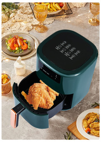 Friteuse à <span class=keywords><strong>air</strong></span> portable 1350W Capacité 8L Friteuse non visible Friteuse domestique opaque et invisible Panneau à écran tactile LED <span class=keywords><strong>Air</strong></span> - Product Image 3