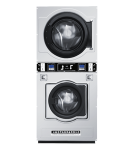 Coin Operated <strong>Stack</strong> <strong>Washer</strong> And <strong>Dryer</strong> Or Double <strong>Dryers</strong> Commercial Laundry Equipment For Laundromat - Product Image 1