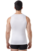 Débardeur de compression amincissant pour homme, gaine sculptante ventre plat, respirant, écologique, sans couture, personnalisable