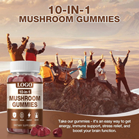 Bonbons Gélifiés aux Vitamines en Forme de Champignons OEM/ODM pour Adultes - Stimulant Cérébral, Soutien Immunitaire, Soulagement du Stress et Amélioration de la Concentration