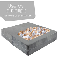 Ensemble de canapés pour tout-petits à haute densité canapé de jeu modulaire pour se détendre ou dormir