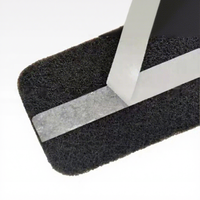 Ventilateur de plafond personnalisé à effet initial, pales en fibre de carbone, filtre à dos adhésif Velcro, polyester, élimination de la poussière et de l'air