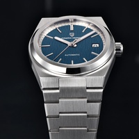Reloj Mecánico Automático Luminoso para Hombre, Modelo 1753 C3, con Movimiento NH35 Seiko, Acero Inoxidable, Estilo Antiguo, Lujoso y Moderno