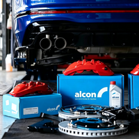 Kit d'étriers de frein surdimensionnés Rc6 6 pistons avec disque de frein 380/396/400/410 mm pour Subaru Impreza Audi TT Mk2 BMW M3 E92 E90 Honda Benz W211