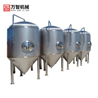 Cylindre en éthylène glycol, acier inoxydable 304, cuve de fermentation |   Pompe de brassage de bière 200L incluse, récolte de levure 60°C, 15 PSI