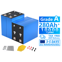 CATL baterai Surya Lithium Ion prismatis 3.2V asli stok EU 100Ah 200Ah 340Ah kapasitas Model LF560K untuk Ukraina Polandia