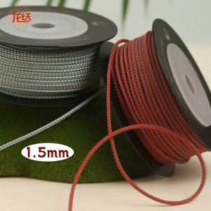 LONGJIE Mambo Flower Rope 1.5mm, Pulsera de Tejido Textil Hecha a Mano, Joyería, Accesorios de Oro, Venta Directa de Fábrica - Product Image 3