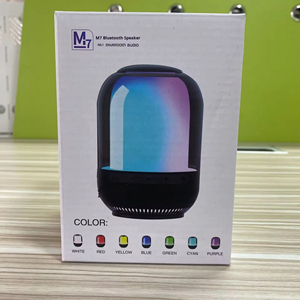 High-end Bluetooth <b>audio</b> desktop subwoofer M9 Bluetooth <b>speaker</b> outdoor portable colorful card <b>speaker</b> - Product Image 5