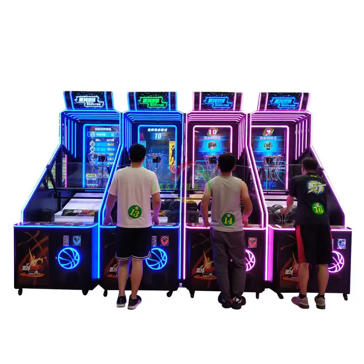 Coin operated IndoorCommercial Epic Shooter Street Basketball Shooting Arcade Game Machine