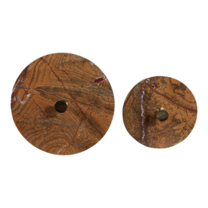 Tavolino moderno in marmo con base in ottone per l'arredamento di soggiorno o camera da letto - Product Image 6