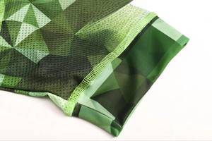 Maillot de Ciclismo Profesional Verde Geométrico de Sublimación de Alta Calidad, Secado Rápido, Transpirable, Personalizable, Unisex, para Ciclistas de Carretera y Montaña - Product Image 3