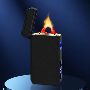 Encendedor <span class=keywords><strong>de</strong></span> Arco Pulsado Recargable Rápido Tipo-C, Regalo para Hombre, Encendedores <span class=keywords><strong>de</strong></span> Cigarrillos con Logotipo Impreso con Láser y Luz <span class=keywords><strong>de</strong></span> Proyector <span class=keywords><strong>de</strong></span> Alta Definición - Product Image 5