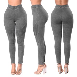 <span class=keywords><strong>Jeans</strong></span> Denim wanita pinggang tinggi, <span class=keywords><strong>Jeans</strong></span> Denim ketat gadis Skinny seksi ramping - Product Image 6