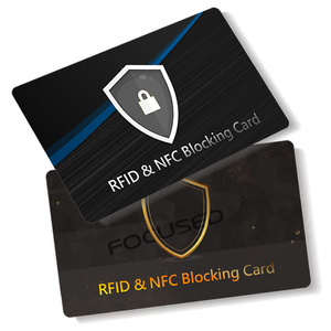 Cartera de bloqueo Rfid delgada crédito automático Anti Skimming robo Protector Banco de Seguridad escaneo PVC tarjetero NFC RFID <span class=keywords><strong>bloqueador</strong></span> - Product Image 5