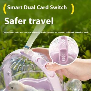 <span class=keywords><strong>Cage</strong></span> à oiseaux en plastique en forme de soucoupe volante pour perroquet, <span class=keywords><strong>cage</strong></span> à oiseaux d'extérieur portable, grande, respirante, <span class=keywords><strong>cage</strong></span> à oiseaux ornementale spécialisée - Product Image 4