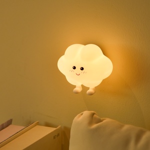 Camere da letto Decorative luna casa lampade da letto lato carino regolabile per bambini portatili per interni luci ricaricabili luce della <span class=keywords><strong>nuvola</strong></span> - Product Image 5