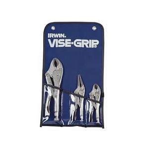 IRWIN - TVG73 Jeu de pinces de blocage (3 pièces) -PINCES ET COUPE EAN 00038548000732 PINCES ET ENSEMBLES DE COUPE - Product Image 1