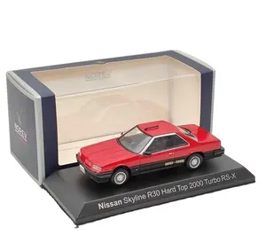 1:43 Nissan Skyline R30 Hard Top 2000 Simulations Voiture Jouet Acousto-optique Pullback Pour Enfants Anniversaire En Métal Modèle De Voiture Pour Garçons