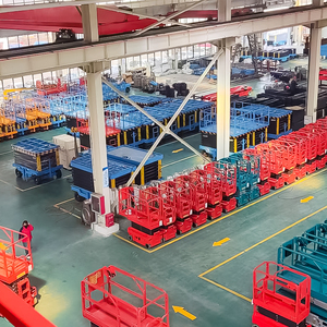 Plataforma Elevadora de Tijera Eléctrica de 4m 6m 8m <span class=keywords><strong>10m</strong></span> 12m 14m para Almacén, 220v 380v, Remolcable, Portátil, Plataforma de Trabajo Aérea Hidráulica - Product Image 5
