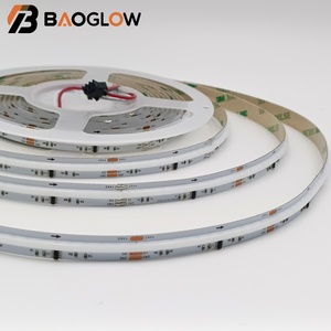 Three Line Iridescence 576Led 18W/M RGB Dimmable LED <b>Strip</b> for Residential Commercial Cob Flexible Led <b>Strip</b> Lights - Product Image 4