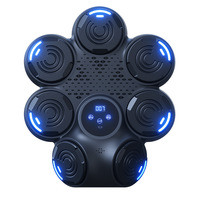 Machine de boxe musicale verticale intelligente, cible murale électronique pour entraînement à domicile, sac de frappe intérieur pour adultes et enfants, équipement de Sanda