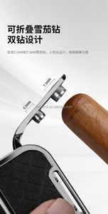 ไฟแช็กบิวเทนแบบเติมได้ ชุบทอง ดีไซน์ทันสมัย กันลม ใช้สำหรับจุดบุหรี่ - Product Image 5